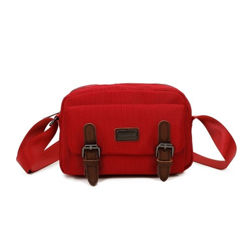 Sac bandoulière Gallantry rouge compact