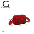 Sac bandoulière Gallantry rouge compact