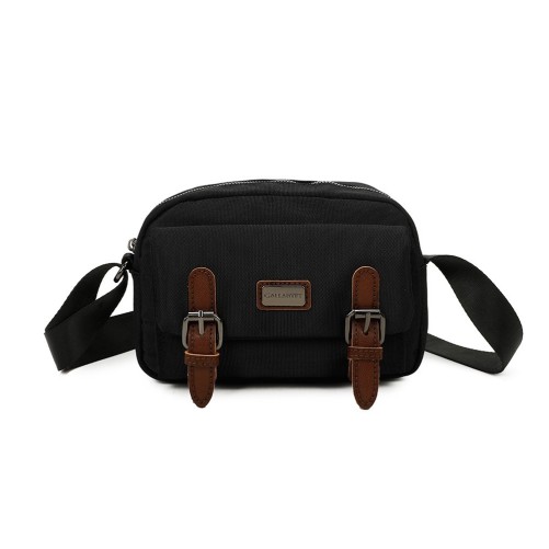 Sac bandoulière cartable Gallantry noir