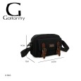 Sac bandoulière cartable Gallantry noir
