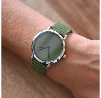 Montre Ernest kaki uni