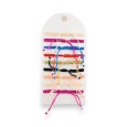 Lot de 9 bracelets colorés Ikita