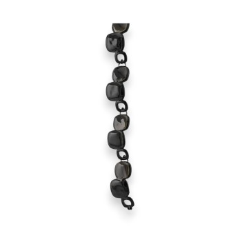 Bracelet fantaisie cubes noirs de chez Ikita