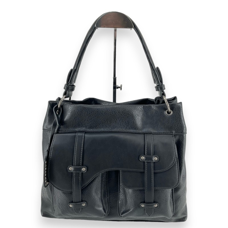 Sac à main vintage noir
