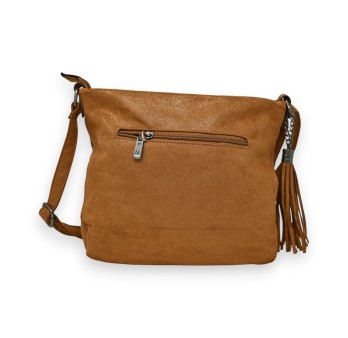 Sac Bandoulière Camel Étoile Scintillante de chez Mandoline