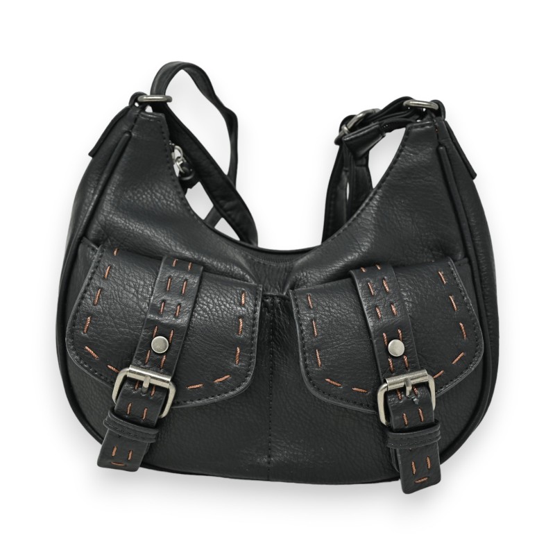 Sac bandoulière Mandoline noir