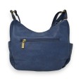 Sac bandoulière élégant Mandoline bleu marine