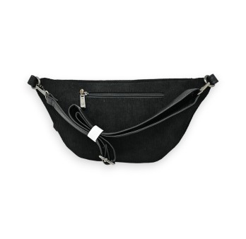 Sac banane velours Noir étoile de chez Mandoline