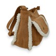 Sac bandoulière Mandoline Suédine Moumoute