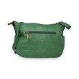 Sac bandoulière vert souple de chez Mandoline