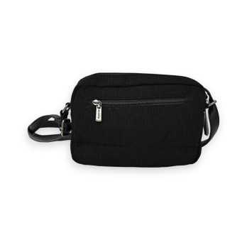 Sac bandoulière velours noir Mandoline