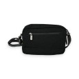 Sac bandoulière velours noir Mandoline