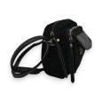 Sac bandoulière velours noir Mandoline