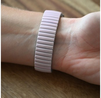 Montre Ernest uni rose poudré