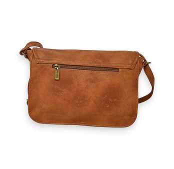 Sac cartable Mandoline camel