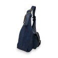 Sac à main bleu marine Mandoline