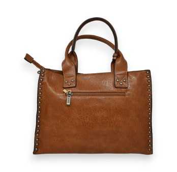 Sac à main Rigide Camel de chez Mandoline