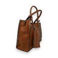 Sac à main Rigide Camel de chez Mandoline