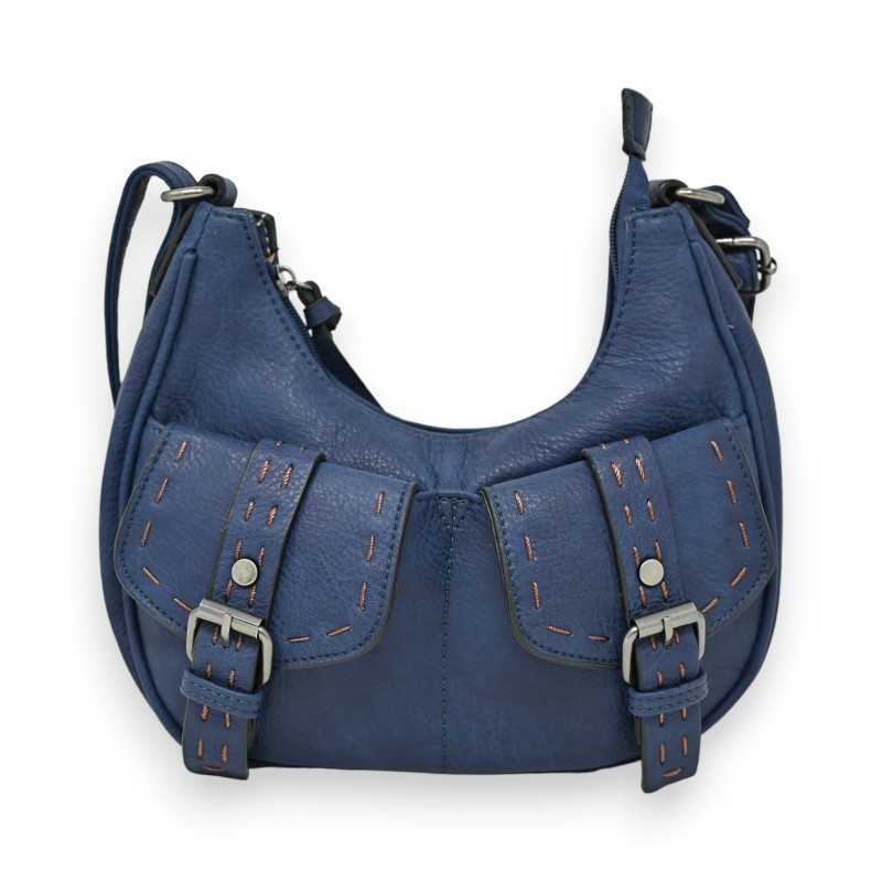 Sac bandoulière Mandoline bleu marine
