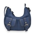 Sac bandoulière Mandoline bleu marine