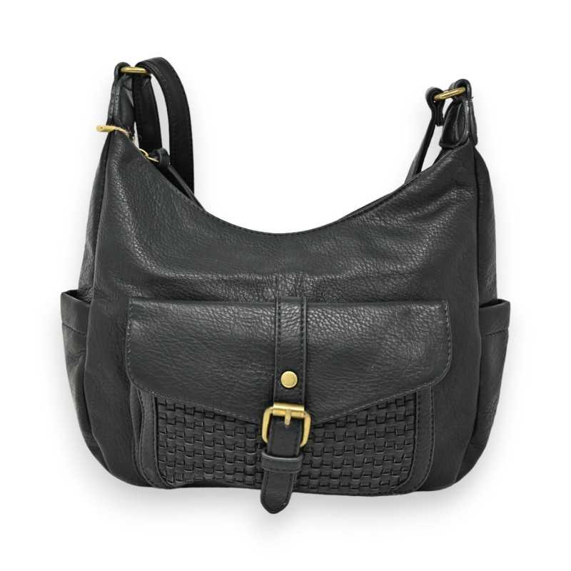 Sac bandoulière noir Mandoline
