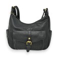 Sac bandoulière noir Mandoline