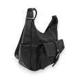Sac bandoulière noir Mandoline