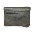 Porte-monnaie Clous Mandoline Gris Métallique