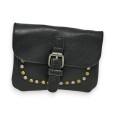 Porte-monnaie Mandoline Noir Clouté
