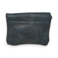 Porte-monnaie Mandoline Bleu Marine clouté