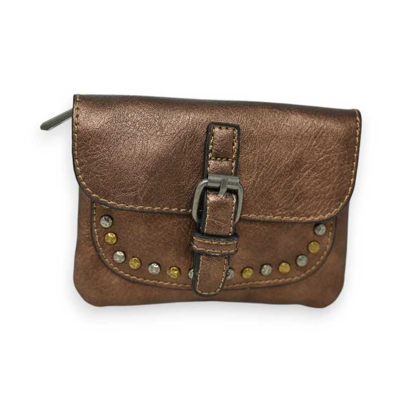 Porte-monnaie Bronze de chez Mandoline clouté