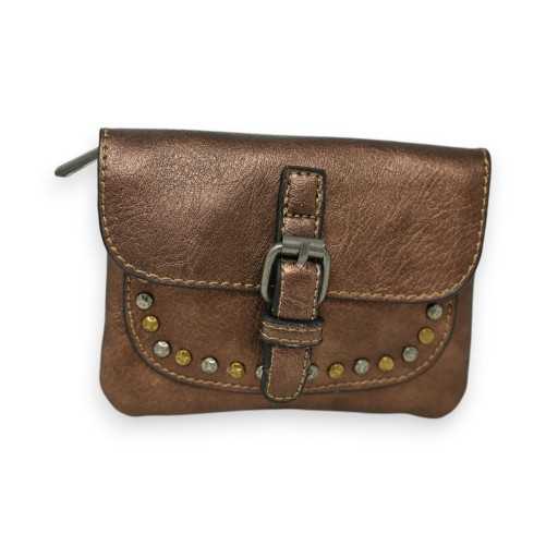 Porte-monnaie Bronze de chez Mandoline clouté