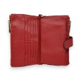 Portefeuille Compagnon Rouge Foncé Mandoline