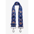 Bandoulière tissu Ethnique Bleu roi