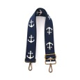 Bandoulière Tissu Marine Ancre