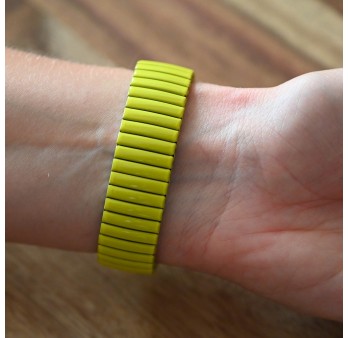 Montre Ernest jaune acidulé uni