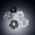 Lot de 5 Chouchous Imprimés Noir et Blanc