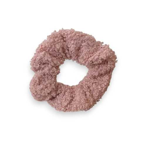Chouchou Bouclette Vieux Rose