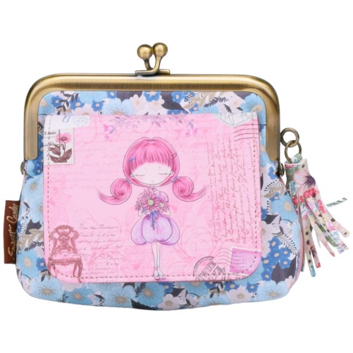 Porte-monnaie Sweet & Candy rose et bleu