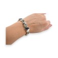 Bracelet fantaisie Ikita argenté Vieilli