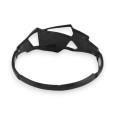 Bracelet élastique géométrique Ikita Noir et blanc cassé