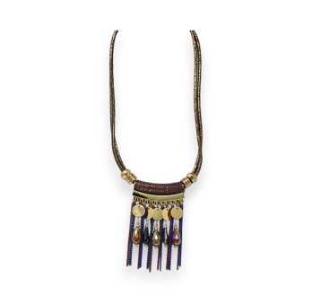 Collier Ethnique Frange Ikita