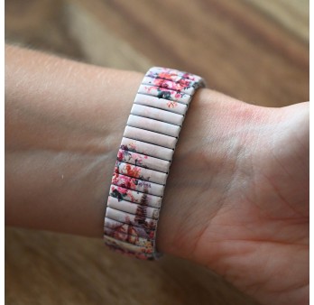 Montre Ernest imprimé deco shabby rose