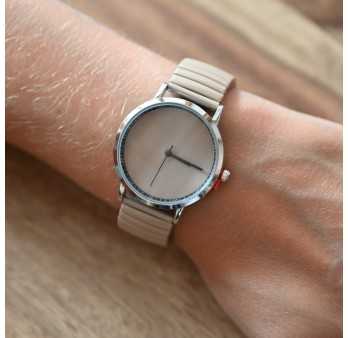 Montre Ernest couleur taupe uni