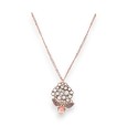Collier Nid d'Abeille Cuivré rosé de chez Ikita
