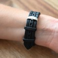 Montre Ernest silicone noir cadran clair
