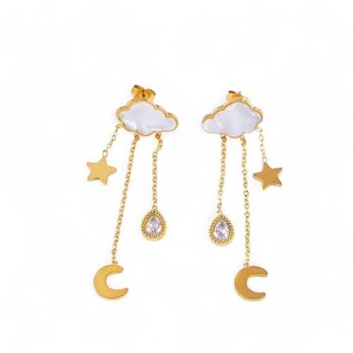 Boucles d'oreilles pendantes Rêverie Céleste