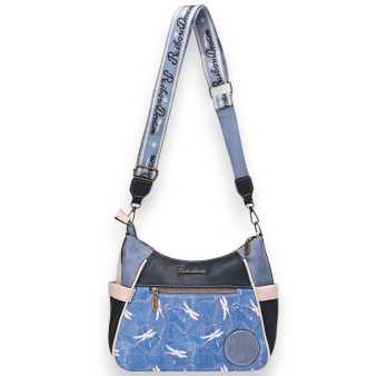 Sac bandoulière Sweet Candy Nuances bleu fille romantique
