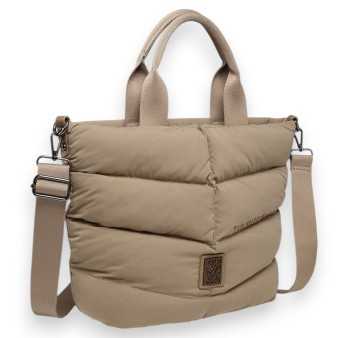 Sac à Main Donna Alessia Taupe Doudoune