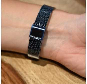 Montre bijou Ernest bleu marine cadran strass
